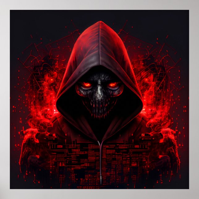 Poster hackare (Framsidan)