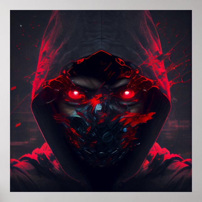 Poster hackare (Framsidan)