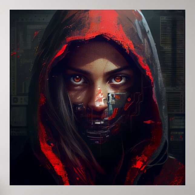 Poster hackare (Framsidan)