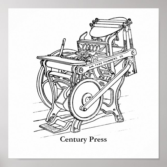 Poster - Handläggare och Pris brevpress (Framsidan)