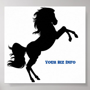 Poster häst