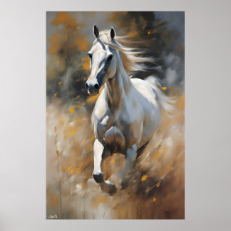 Poster | Häst | Måla Stil