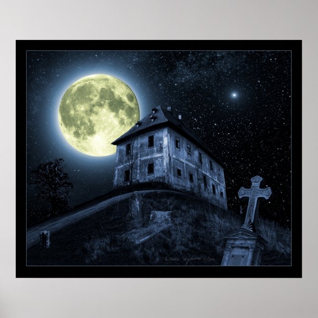 Poster hela månen (Framsidan)