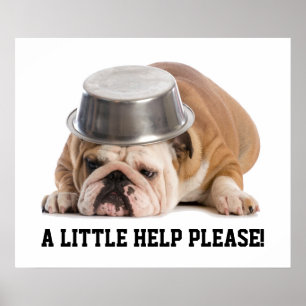 Poster hjälpbegäran