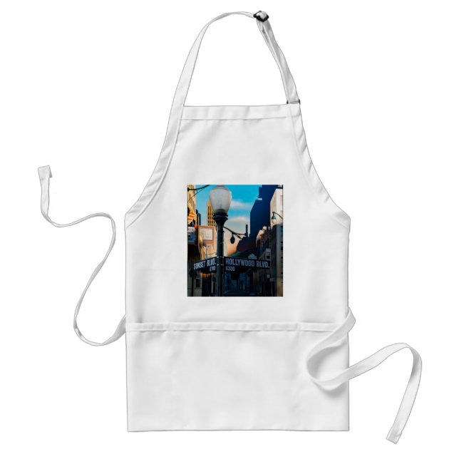 Poster Hollywood Blvd. Apron Förkläde (Framsidan)
