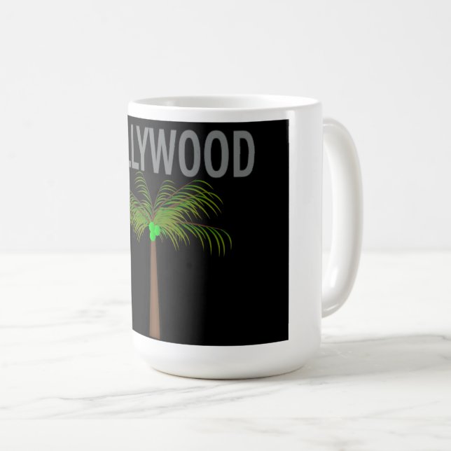 Poster Hollywood Blvd. Kaffe Mugg (Framsida höger)
