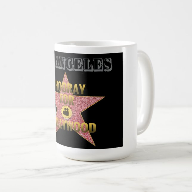 Poster Hollywood Blvd. Kaffe Mugg (Framsida höger)