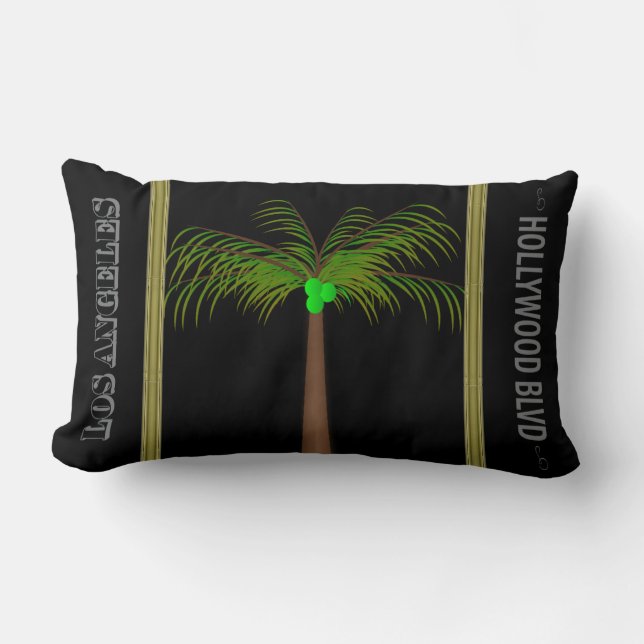 Poster Hollywood Blvd. Lumbar Pillow Lumbarkudde (Framsida)