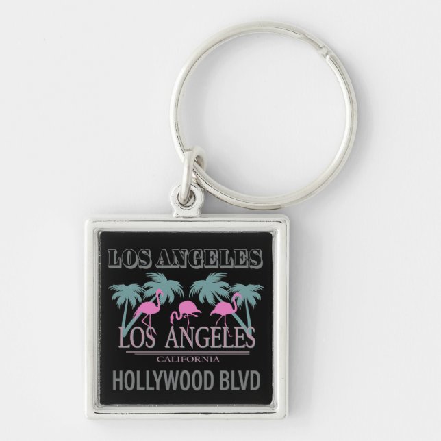 Poster Hollywood Blvd. Nyckelring (Framsidan)