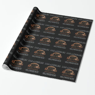 Poster Hollywood Blvd. Papper radbrytning Presentpapper