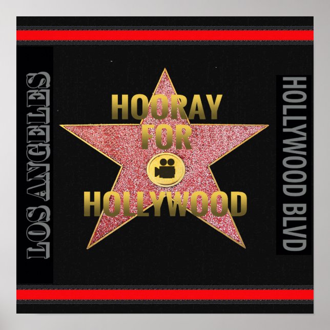 Poster Hollywood Blvd. Poster (Framsidan)