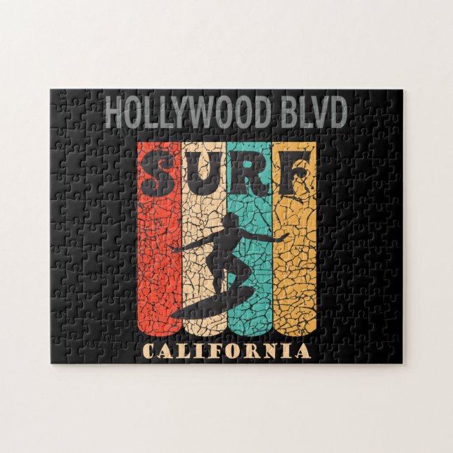 Poster Hollywood Blvd. Pussel (Horisontell)