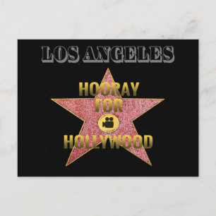 Poster Hollywood Blvd. Vykort