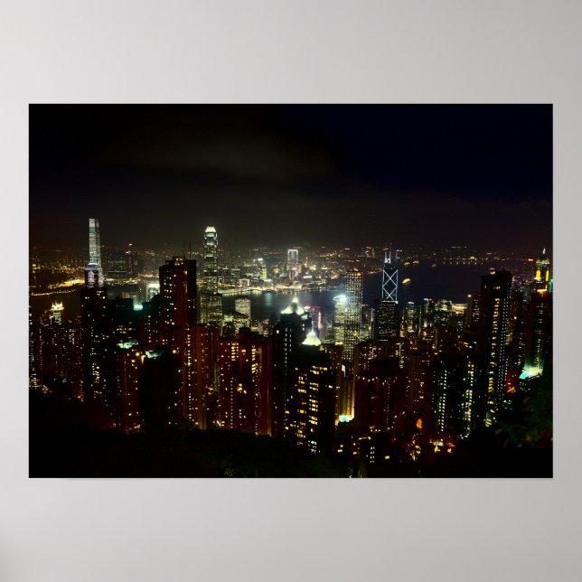 Poster Hongkongs högsta natt (Framsidan)