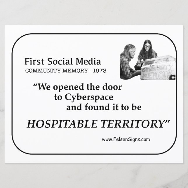 Poster - Hospitable Territory (Framsida)