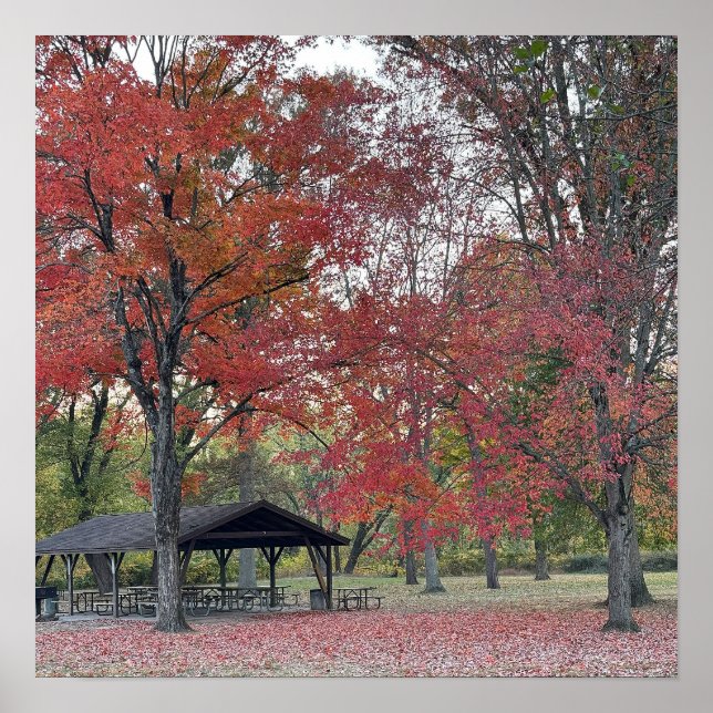 Poster höstparksdag (Framsidan)