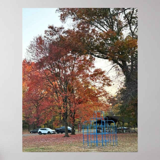 Poster höstparksdag (Framsidan)