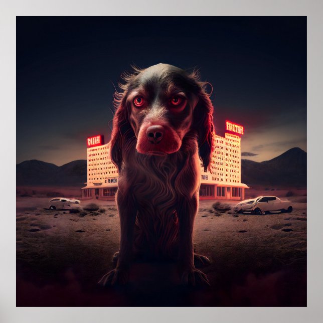 Poster Hund (Framsidan)