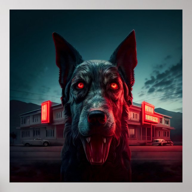 Poster Hund (Framsidan)