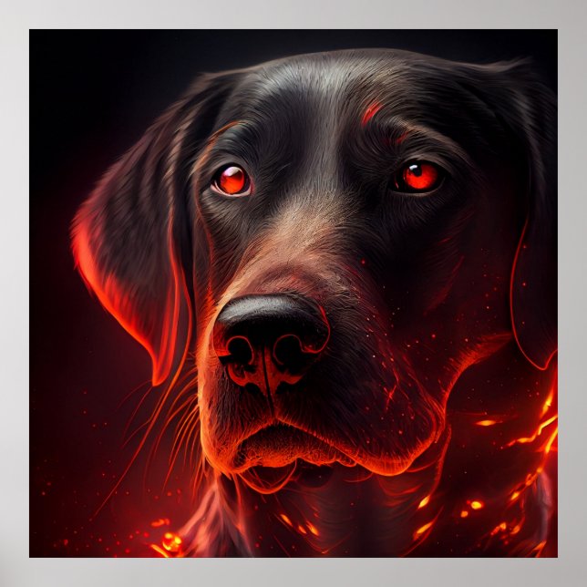 Poster Hund (Framsidan)