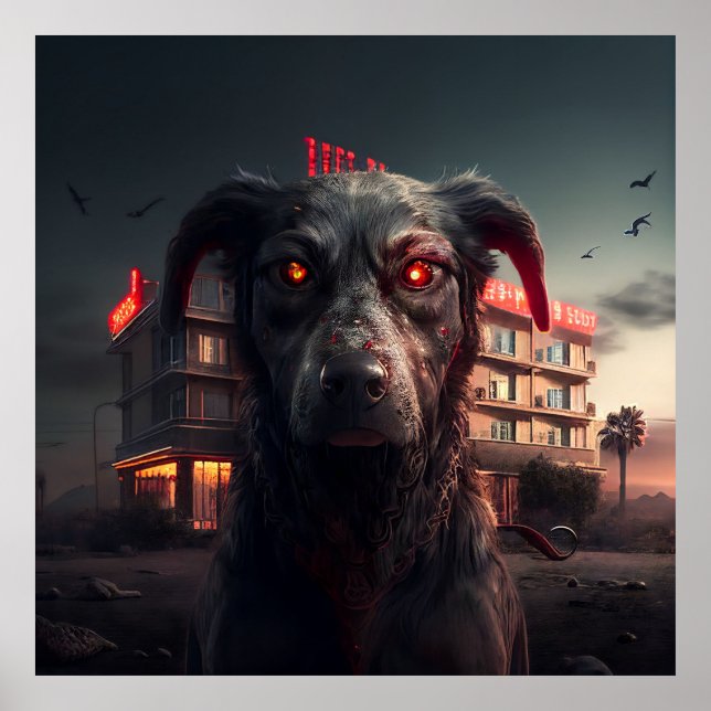 Poster Hund (Framsidan)