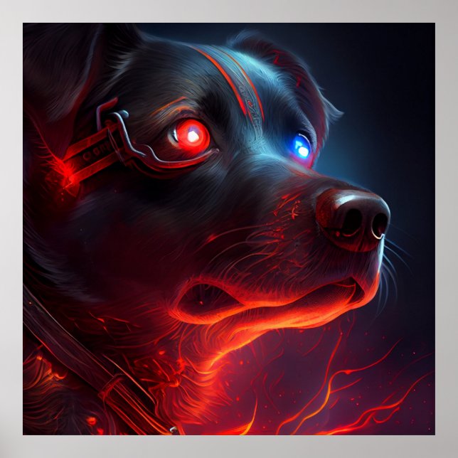 Poster Hund (Framsidan)