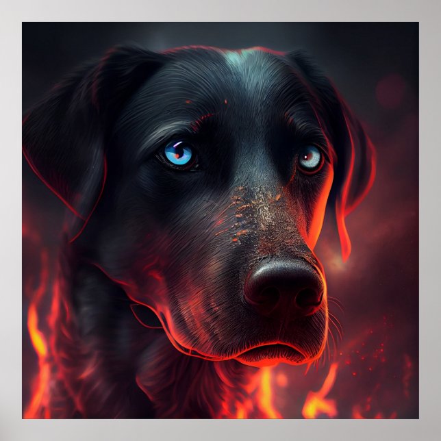 Poster Hund (Framsidan)