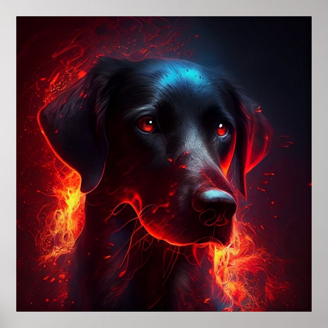 Poster Hund (Framsidan)