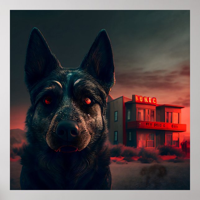 Poster Hund (Framsidan)