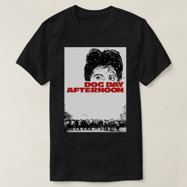Poster hund Dag eftermiddag T Shirt (Design framsida)