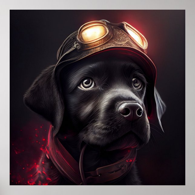Poster Hund Red (Framsidan)