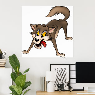Poster hungrig Varg