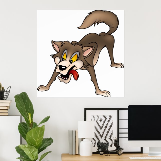 Poster hungrig Varg (Skapare uppladdad)