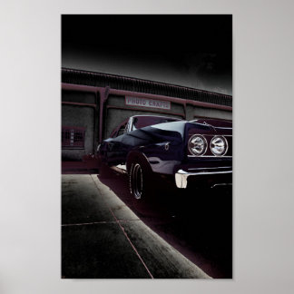 Poster i amerikanska Muscle Car