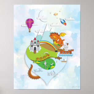 Poster i äventyr (ingen text)