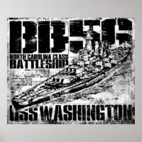 Poster i Battleship Washington