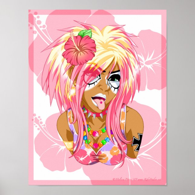 Poster i berggrunden (Framsidan)