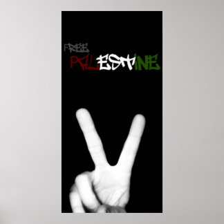 Poster i det fria Palestina
