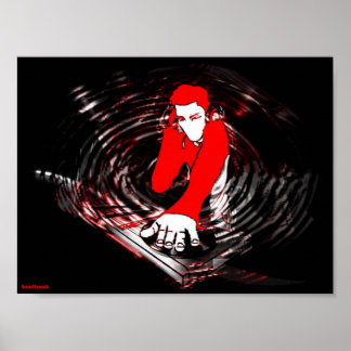 Poster i flytande Crunk