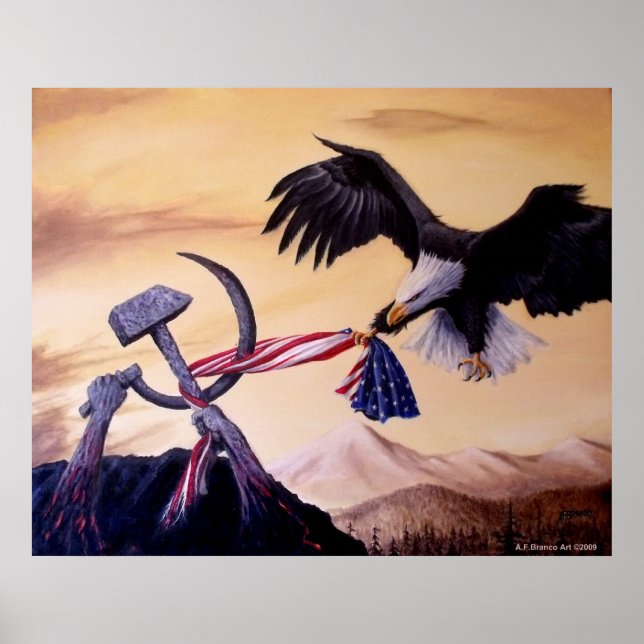 Poster i frihetskvist (Framsidan)