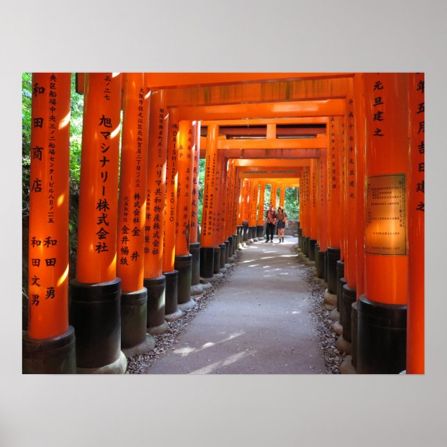 Poster i Fushimi Inari Kyoto (Framsidan)