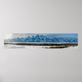 Poster i Grand Teton nationalpark Panorama