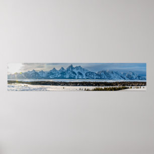Poster i Grand Teton nationalpark Panorama