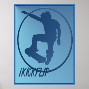 poster i KICKFLIP-ram