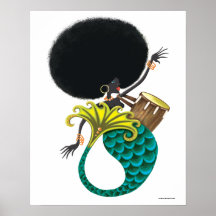 Poster i La Sirena 16x20