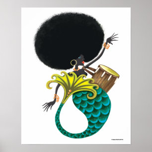 Poster i La Sirena 16x20