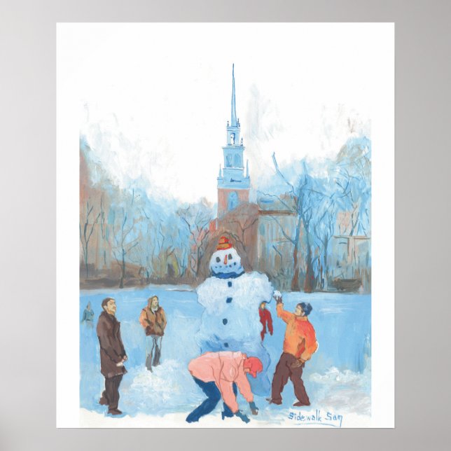 Poster i norra änden (Framsidan)