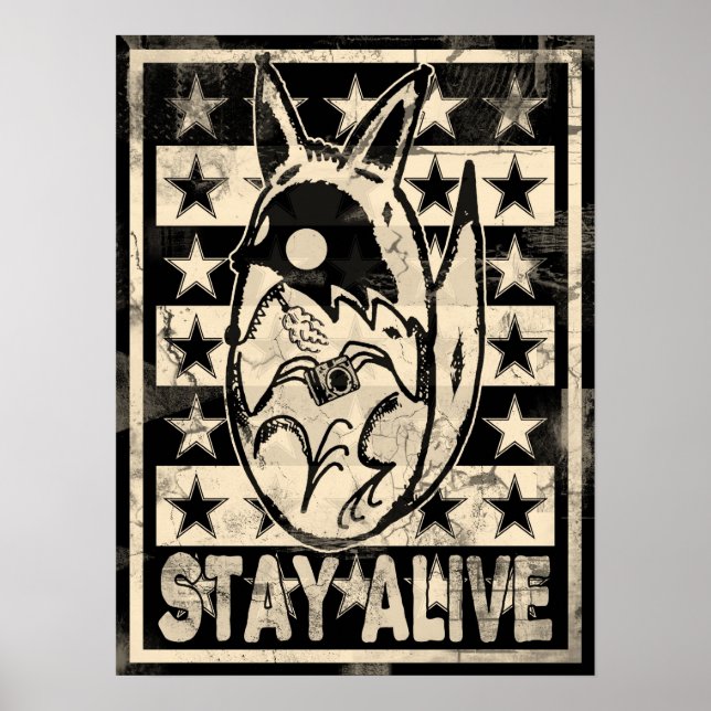 Poster i Photocoyotes stars&ALIVENESS (Framsidan)