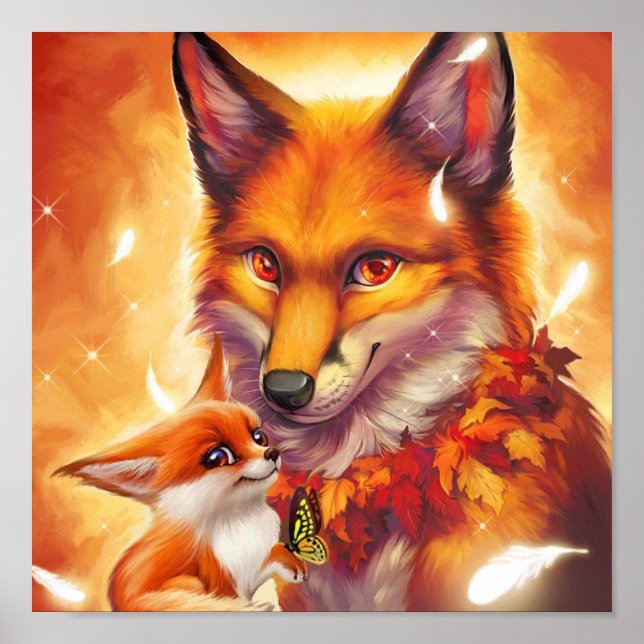 poster i rävfamiljen (Framsidan)