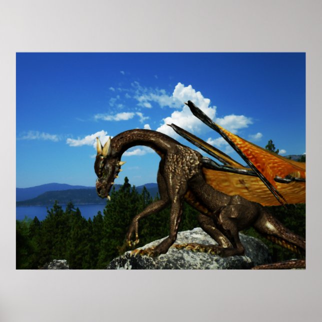 Poster i Sjö-vy (Framsidan)